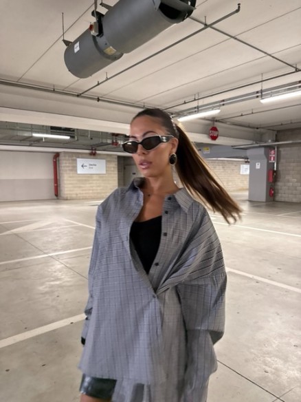 Camicia Sharper bianca e nera