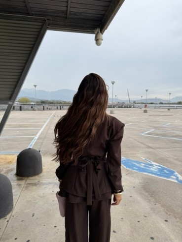 Tailleur Triade choco