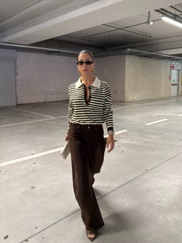 Polo Stregatto gialla