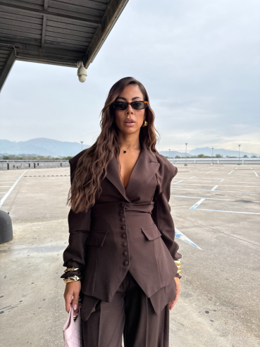 Tailleur Triade choco