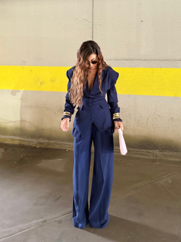 Tailleur Triade blu