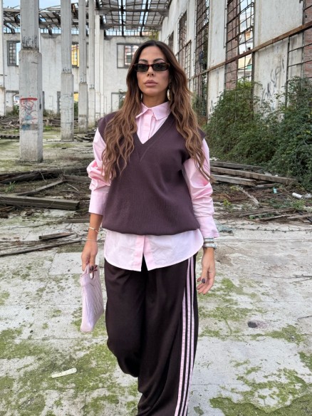 Pantatuta Sydney choco/rosa