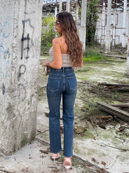 Denim sabbiato 7/8 (8866)