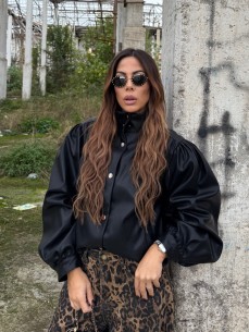 Giubbino balloon Roxanne nero 2