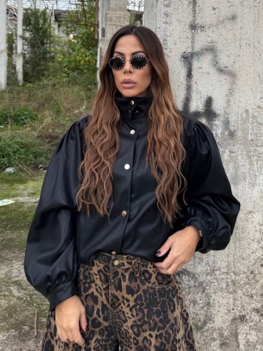 Giubbino balloon Roxanne nero