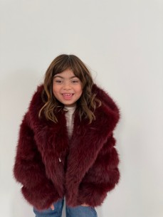 Ecofur Bear bordeaux Baby