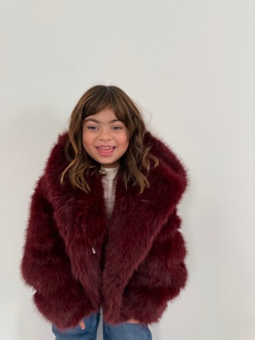 Ecofur Bear bordeaux Baby