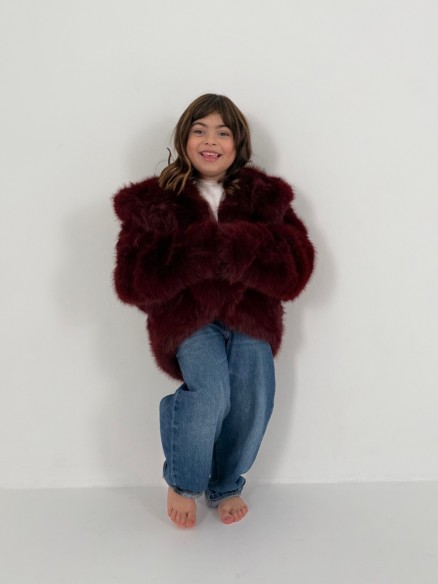 Ecofur Bear bordeaux Baby