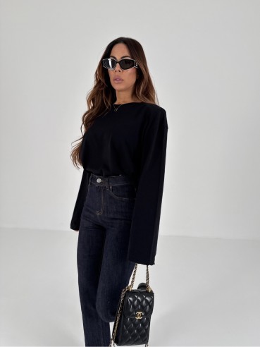 Denim gamba dritta blu h3022