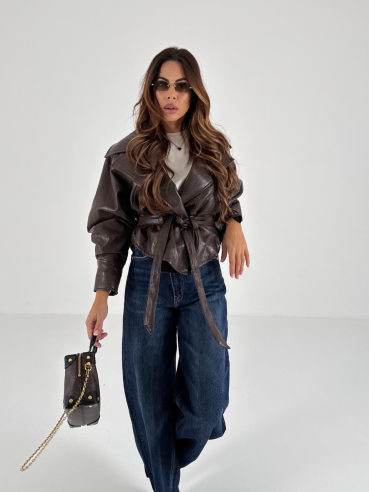 Giubbino vernice Choco