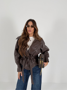 Giubbino vernice Choco