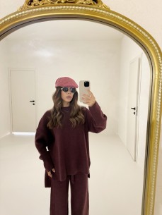 Set Valentine bordeaux