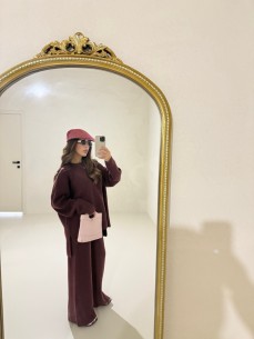 Set Valentine bordeaux 2