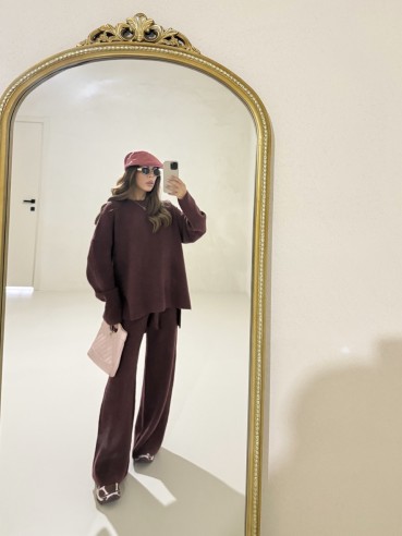 Set Valentine bordeaux