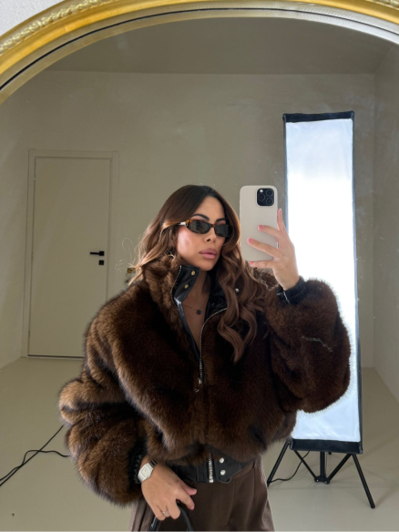 Bomber Wolfy reversible