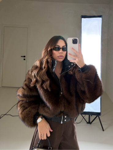 Bomber Wolfy reversible