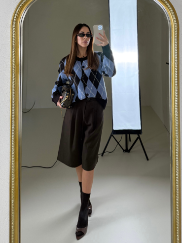 Cardigan Cambridge blu