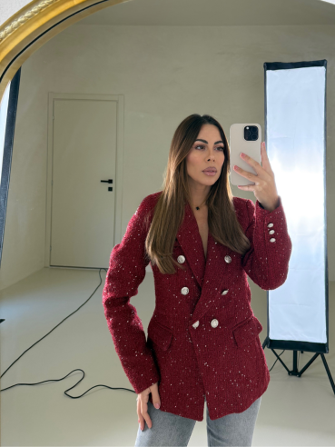 Blazer Clara rosso