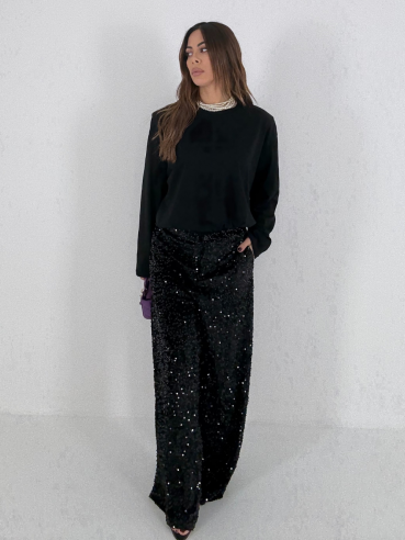 Pantalone New York nero