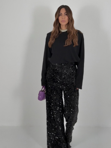 Pantalone New York nero