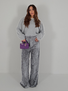 Pantalone New York grigio