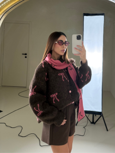 Cardigan+sciarpa Clara 2