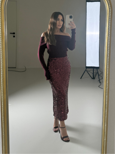 Maglia Venezia bordeaux