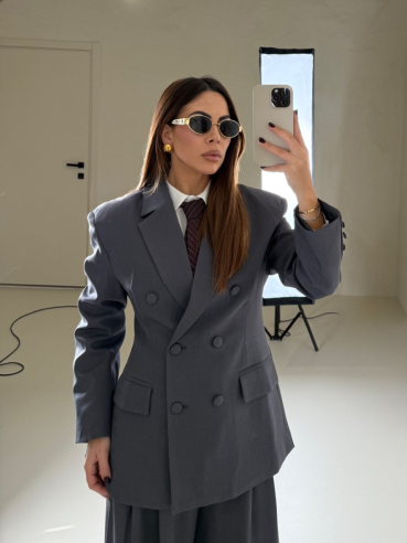 Tailleur Glenda grigio