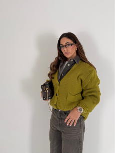 Cardigan Natalia verde
