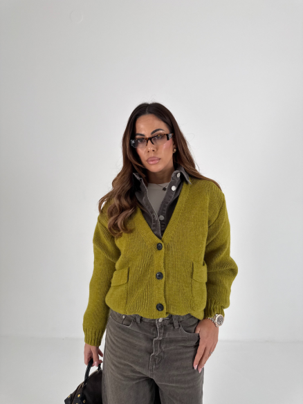 Cardigan Natalia verde