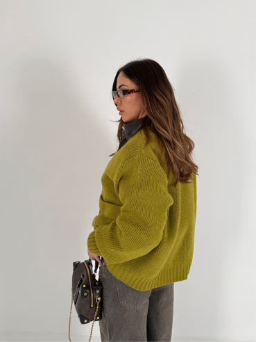 Cardigan Natalia verde