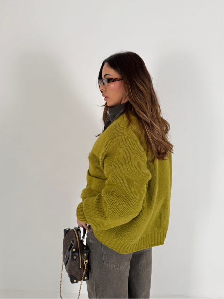 Cardigan Natalia verde