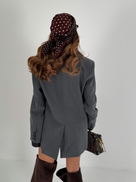 Set Beatrice gessato