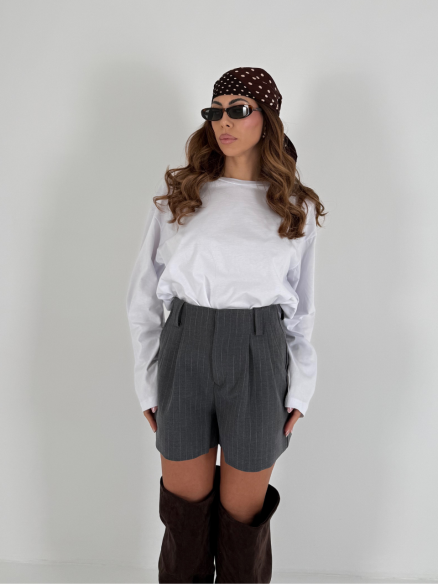 Set Beatrice gessato