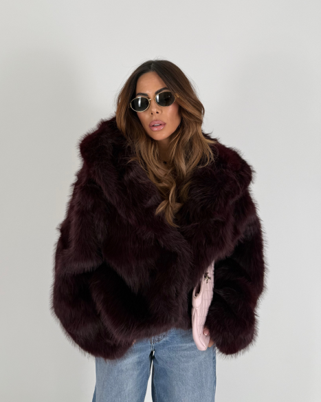 Ecofur Bear vinaccio