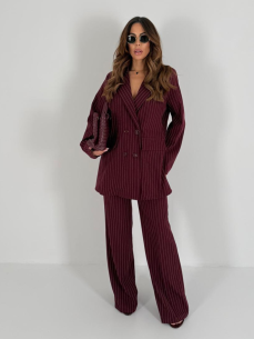 Tailleur Skye bordeaux