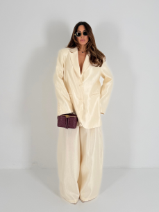 Tailleur Valentina champagne
