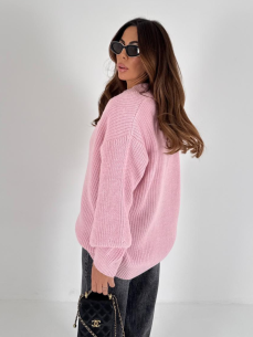 Cardigan Natalia rosa 2