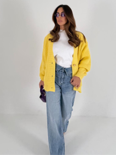 Cardigan Natalia giallo 2