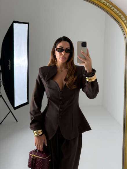 Tailleur Heart choco