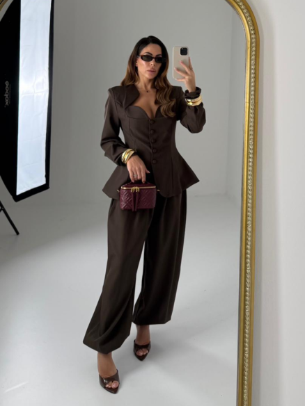 Tailleur Heart choco