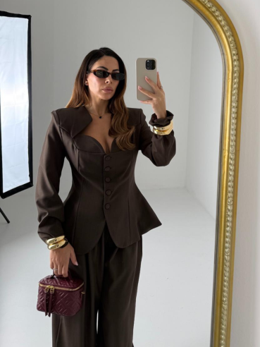 Tailleur Heart choco