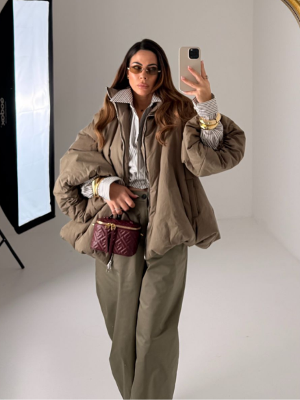 Pantalone Adele fango