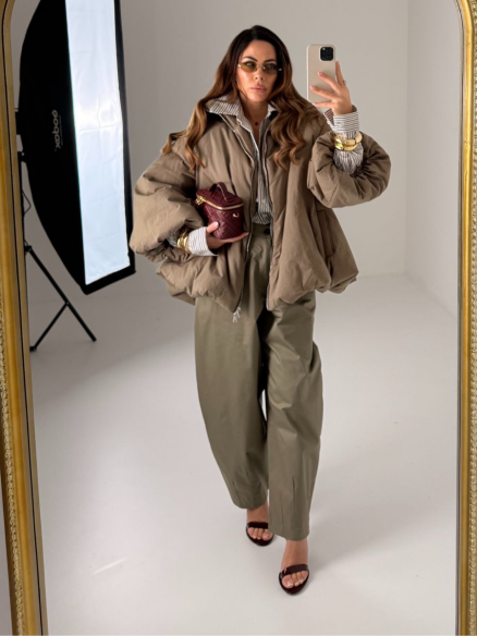 Pantalone Adele fango