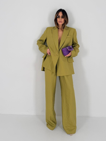 Tailleur Chantal verde