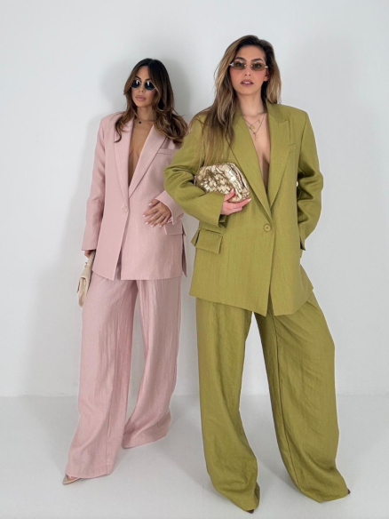 Tailleur Chantal verde