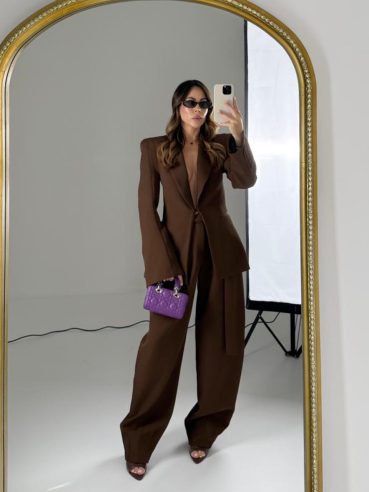 Tailleur Ludovica choco