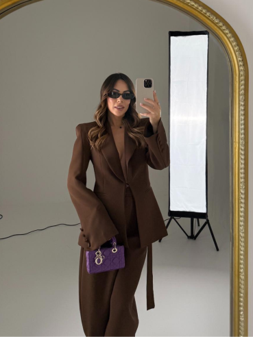 Tailleur Ludovica choco