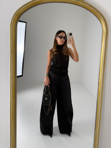 Pantalone Aurora Nero 2