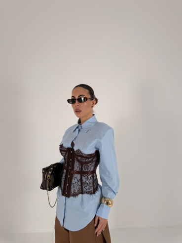 Bustino in pizzo Cacao